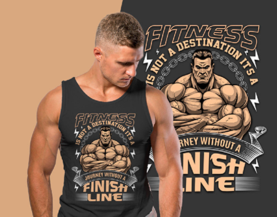 Fitness T Shirt Design