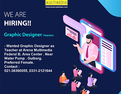 Wanted Graphic Teacher