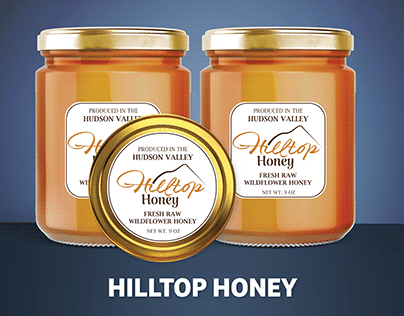 Hilltop Honey Brand Design Project