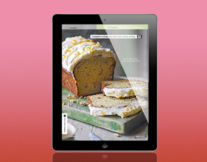 BBC Good Food iPad / iPhone Interactive Design