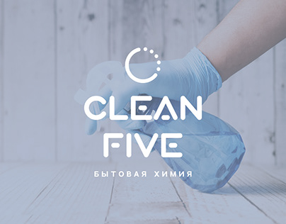 CleanFive | Logo design