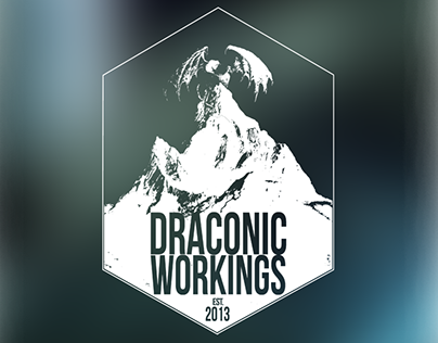 Draconic Workings (Logo + Webdesign)