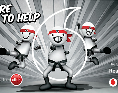 Vodafone - Happy to help campaign