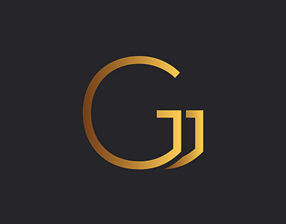 GG gg modern logo design
