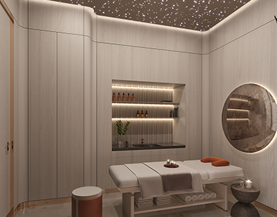 massage room by ceyhun akgul interiors