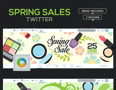 Spring Sales Twitter Header