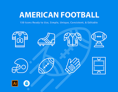 American Football Icons
