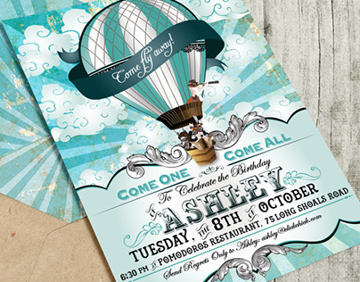 Come Fly Away Invite