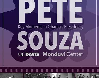 Event Poster: Pete Souza at UC Davis