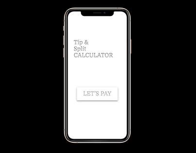 Tip and Split Calculator Redesign