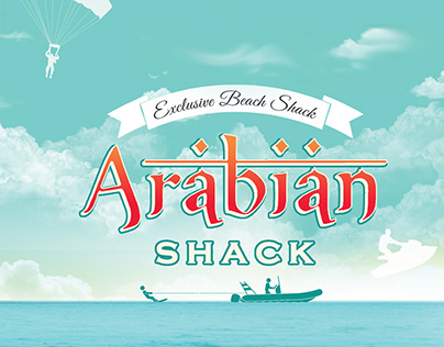 Arabian Shack - Menu & Signage Design