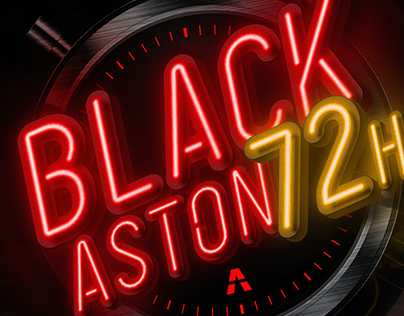 BLACK FRIDAY 2021 | BLACK ASTON 72H | ASTON MACHINE