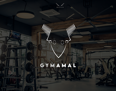 Project thumbnail - GymAmal logo Concept