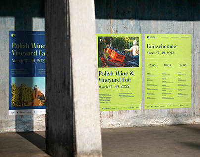 Polish Wine and Vineyard Fair – Visual identity concept