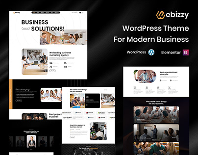 Webizzy - Advance Business Agency WordPress Theme