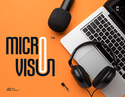 Micro Vision Podcast || Logo design