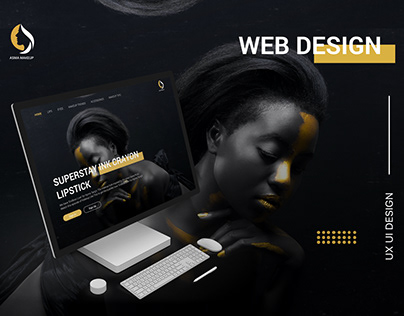 WEB DESIGN (MAKEUP) UX UI DESIGN