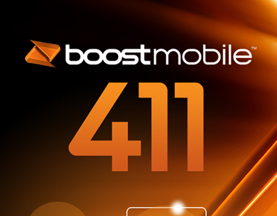 Boost Mobile 411 App Design