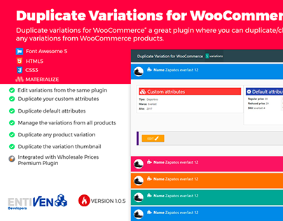 Duplicate Variations for WooCommerce