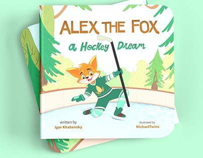Children's Book "Alex The Fox" Illustration