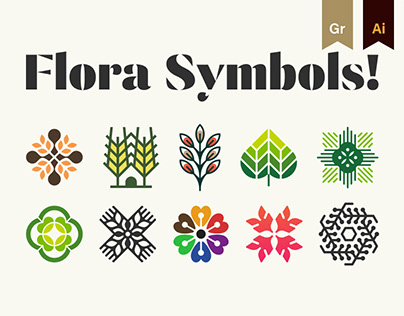 Project thumbnail - Flora Symbols!