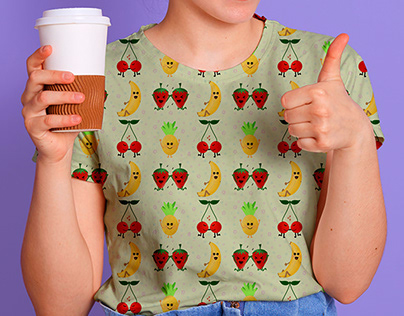 Funny Fruits Pattern