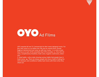 OYO Ad Films (Script Writing)