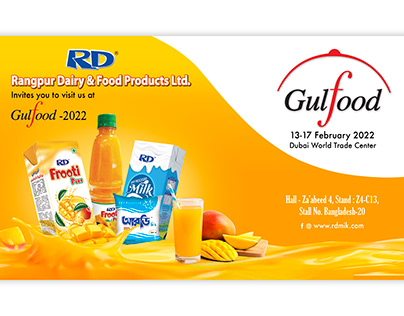 RD Banner Design For Gulfood for Dubai.