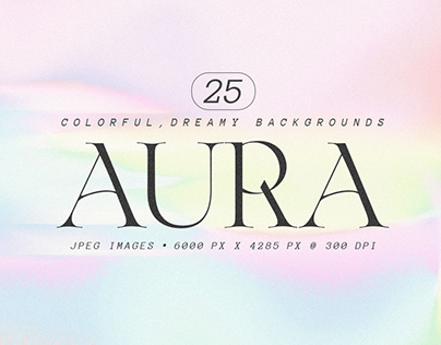 AURA | 25 Colorful, Dreamy Backgrounds