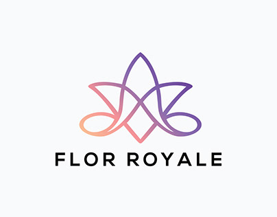 Flor Royale Logo - Winner of Designcrowd Contest