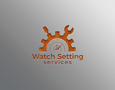 Logo Design for Watch Setting services