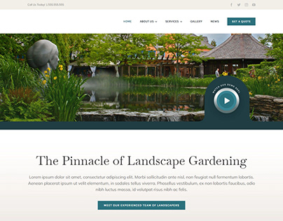 Landscaper Website Design