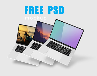 Free Macbook Pro Mockup