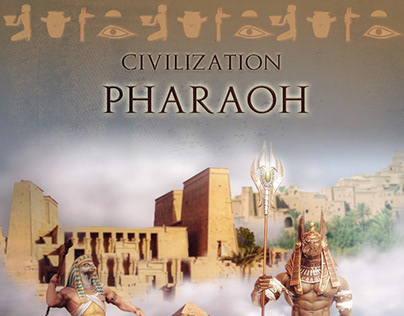 Egyptian Pharaoh civilization design