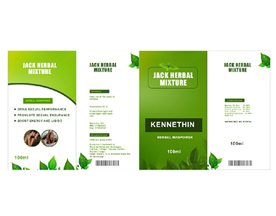 PRODUCT PACKAGING DESIGN FOR KENNETHIN HERBAL MEDICINE