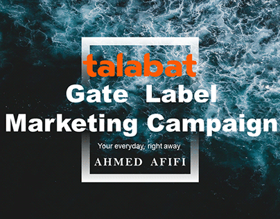 Talabat Gate Label Marketing Campaign