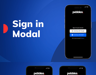 Project thumbnail - Sign In Modal Form