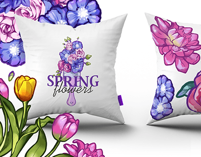 Spring flovers. Clipart
