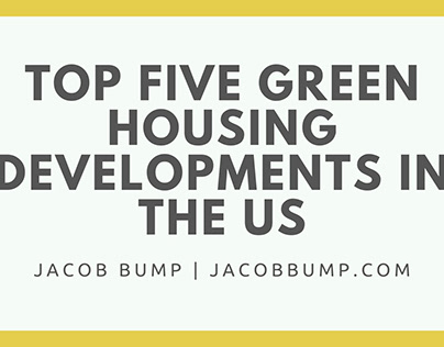 US Green Housing Developments: Top Five