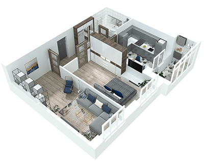 3D Планировки квартир