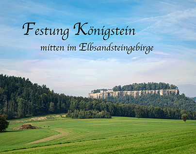 Saxon Switzerland part 1 - Königstein Fortress