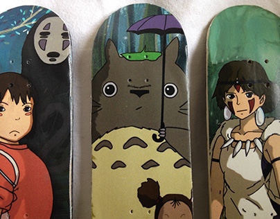 Studio Ghibli Fingerboards