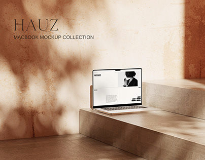 HAUZ MacBook Mockup Collection Download