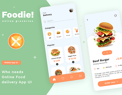 Foodie Mobile Application For Food Delivery