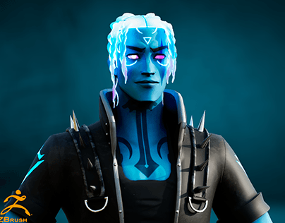 3D NFT CHARACTER ICE Valhalla