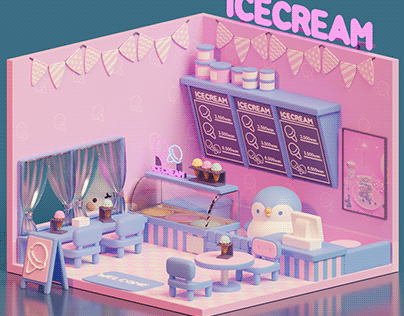 Ice cream shop
