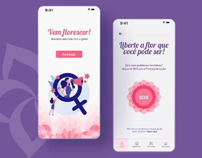 UX | UI - App de Denúncia para Mulheres