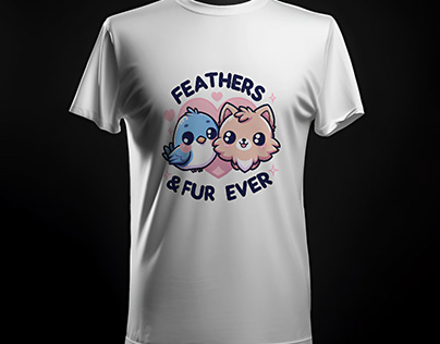 Feathers & Furever cute design