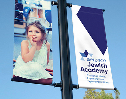 San Diego Jewish Academy Brand AD & Design