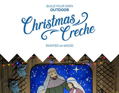 Build your own Christmas Creche!